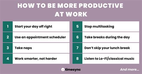 To Be More Productive, Become More Efficient .